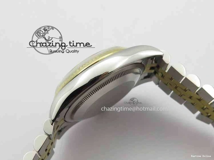 0521 DateJust 116234 SS YG BP Best Edition Gray Dial Diam Markers On SS YG Bracelet SA ZipUp 3745